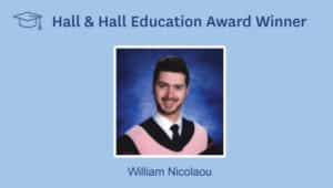 Meet the 2020 Hall & Hall Education Award Winner!