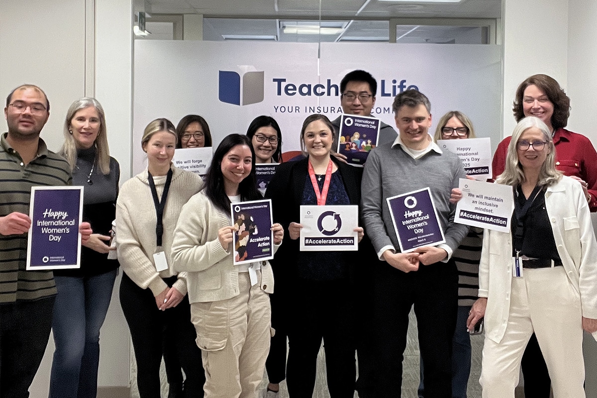 international womens day group photo