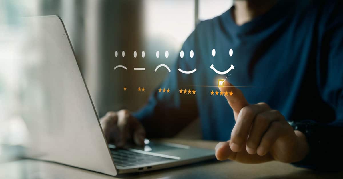 doing online satisfaction survey